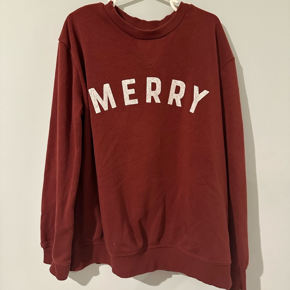 Little Co Merry Crewneck size 8